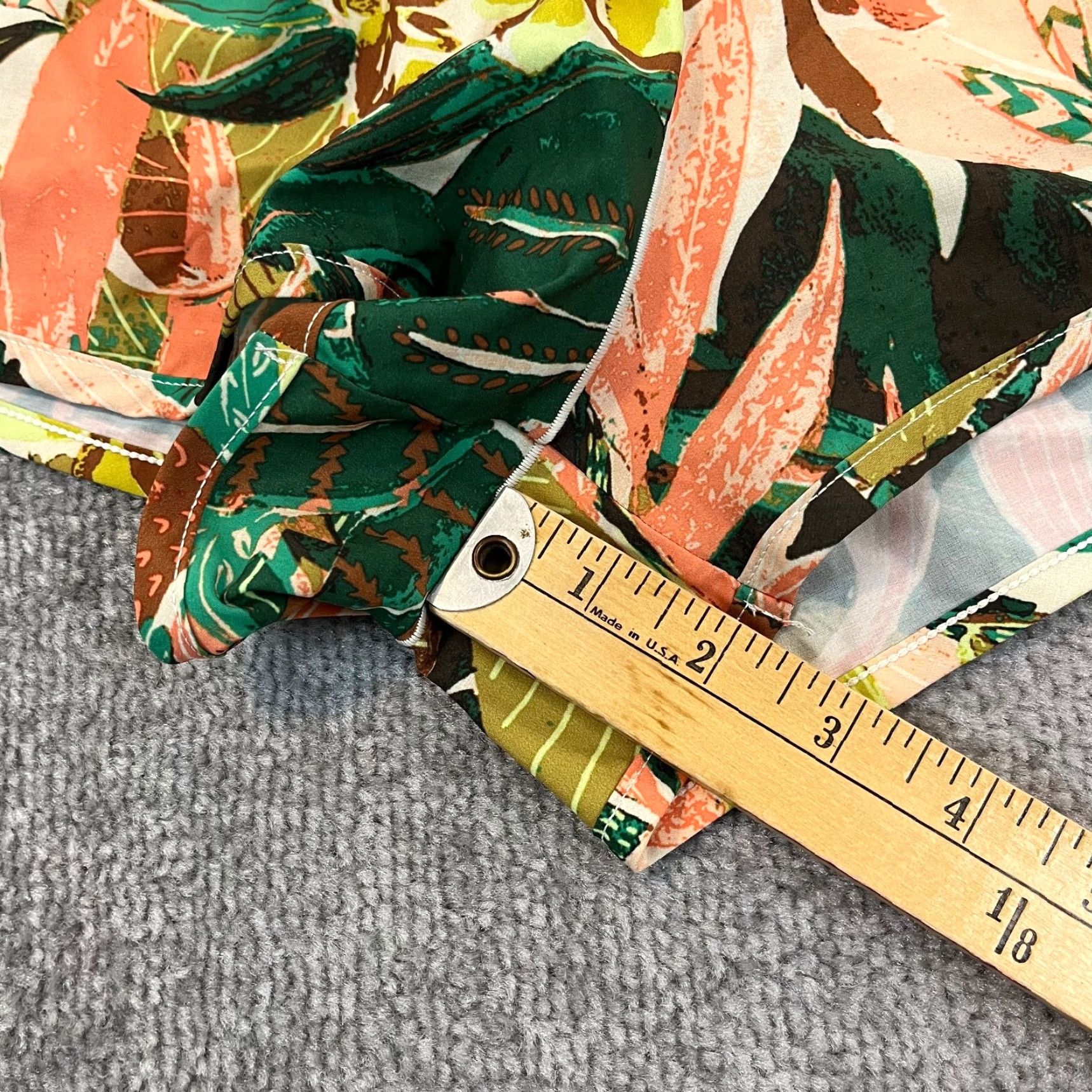 Vintage OFFLINE Skort Small x 2.5" Lined High Waisted Workout Gym Hawaiian Tennis Womens Size ONE SIZE - 5 Thumbnail