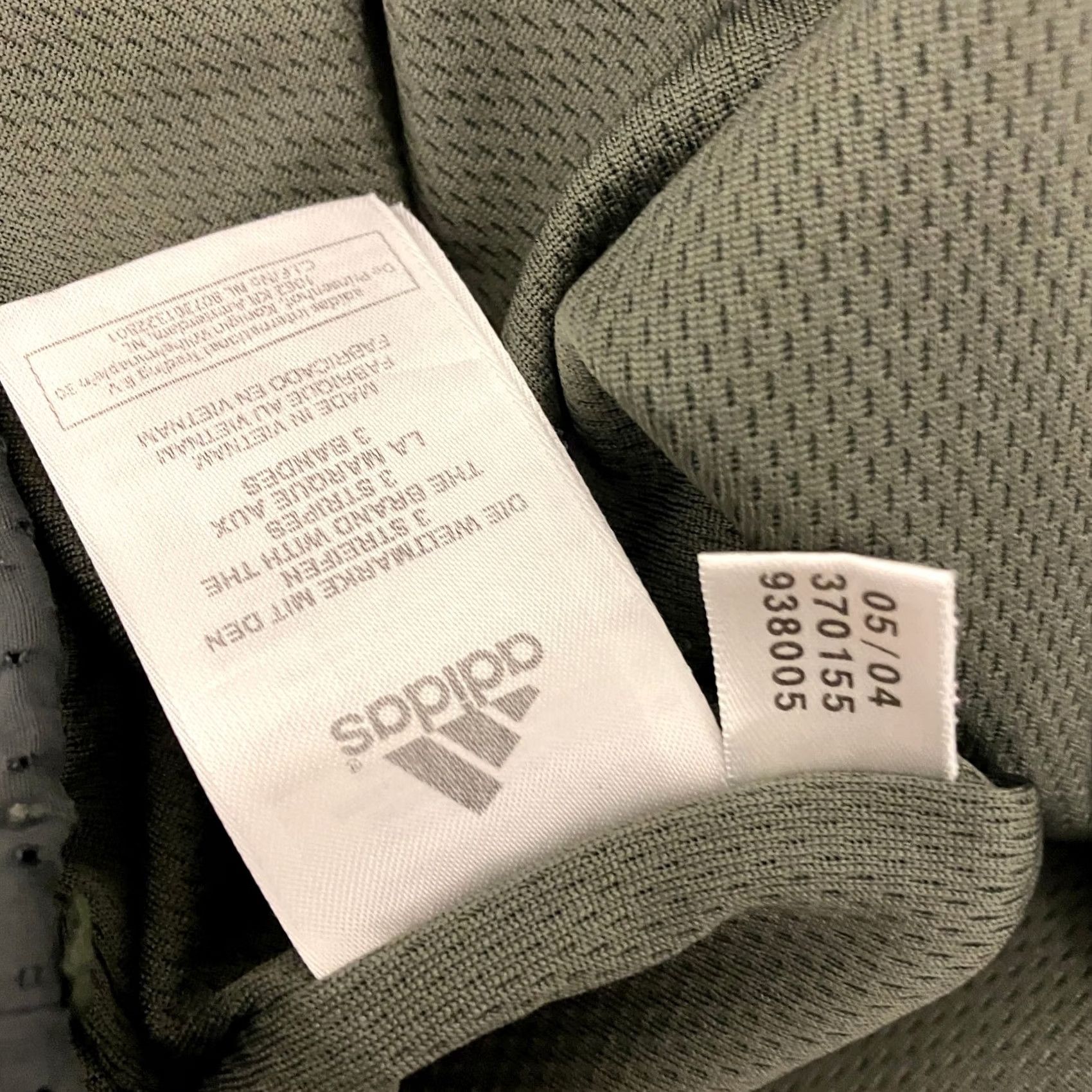 Adidas Adidas Windbreaker Jacket Mens M Khaki Green 1/4 Zip Perforated 90s Sports Retro Vintage Style Size US M / EU 48-50 / 2 - 7 Thumbnail
