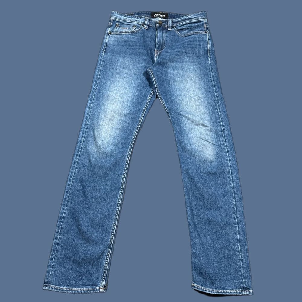 Denime Revtown Jeans Mens 31x32 Blue Decade Denim Sharp Slim Fit Stretch Casual Pants Size US 31 - 1 Thumbnail