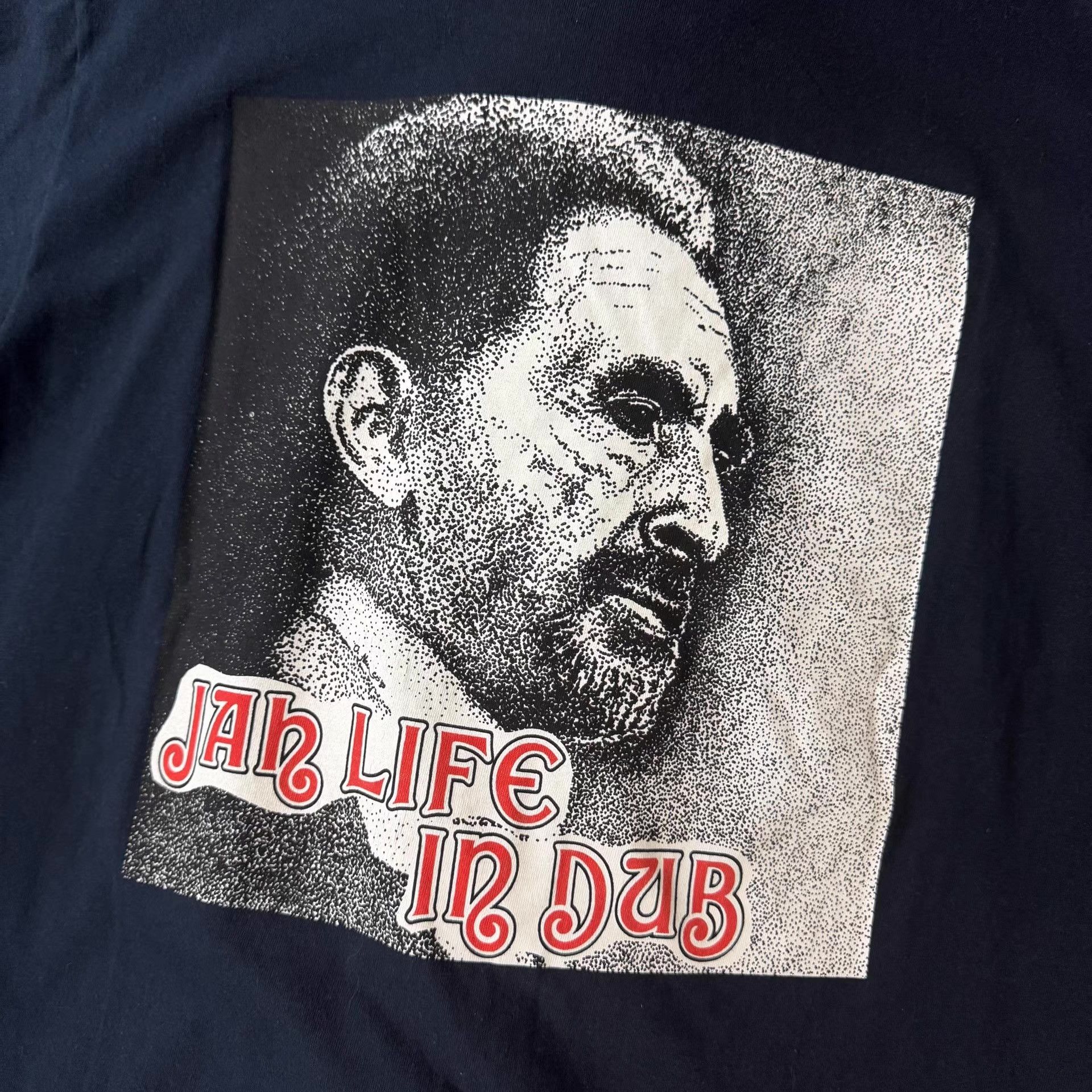 Supreme Supreme Portrait Logo Navy Short Sleeve T‑shirt Q10 Size US XL / EU 56 / 4 - 3 Thumbnail