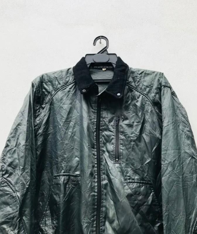 Issey Miyake Vintage 80's Issey Miyake Skyline Bomber Jacket Size US L / EU 52-54 / 3 - 3 Thumbnail