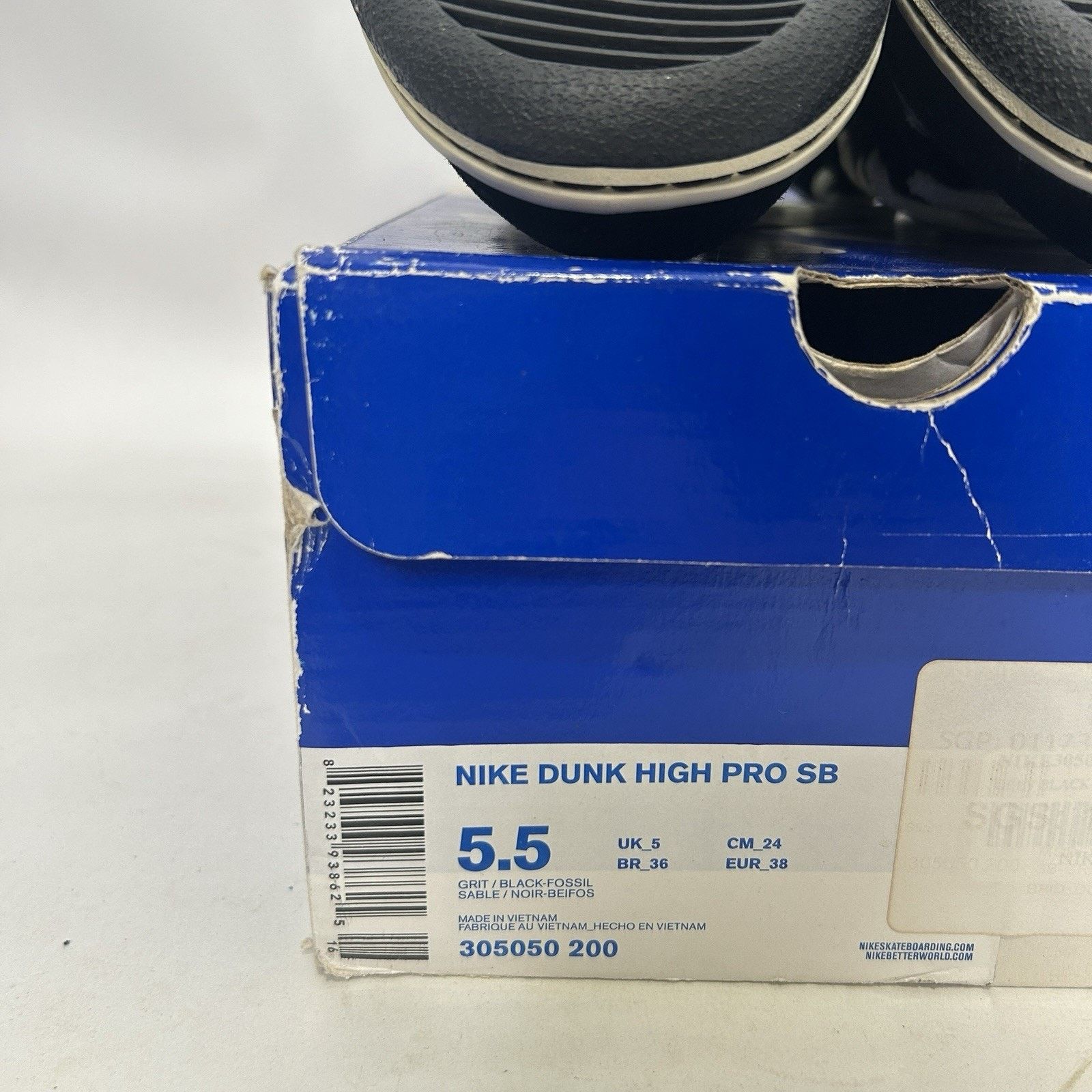 Nike Nike Dunk High Pro SB “Fossil” (2011) Size US 7 / IT 37 - 6 Thumbnail