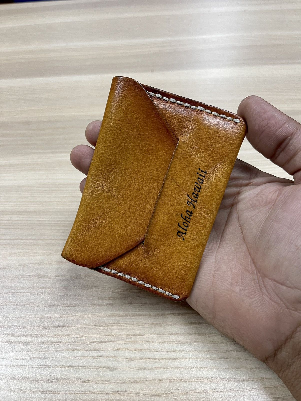 Handmade × Leather Aloha Hawaii leather wallet Size ONE SIZE - 5 Thumbnail