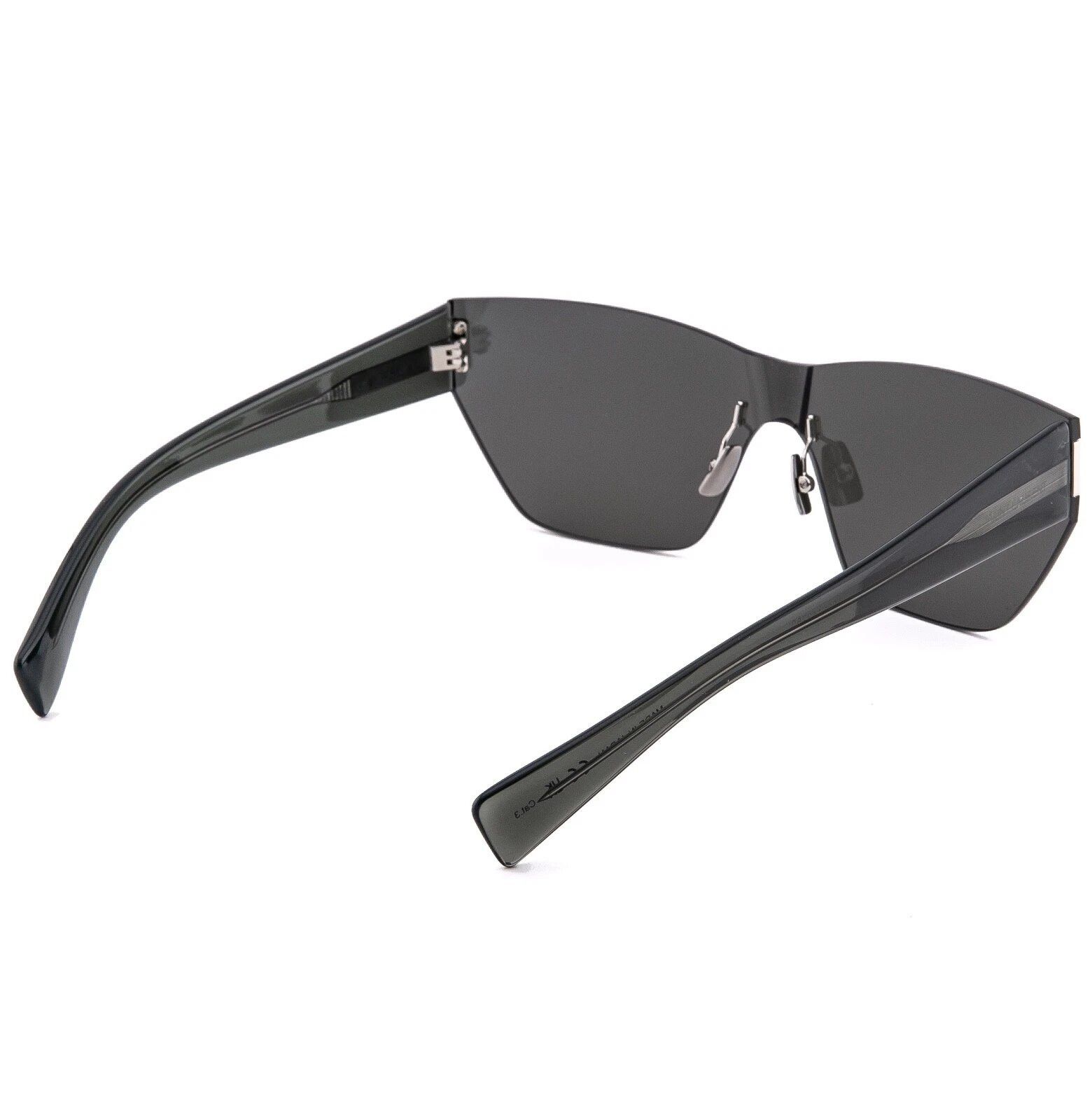 Saint Laurent Paris SAINT LAURENT SL 755 SL755 Black Cat Mask Sunglasses 001 Size ONE SIZE - 5 Thumbnail