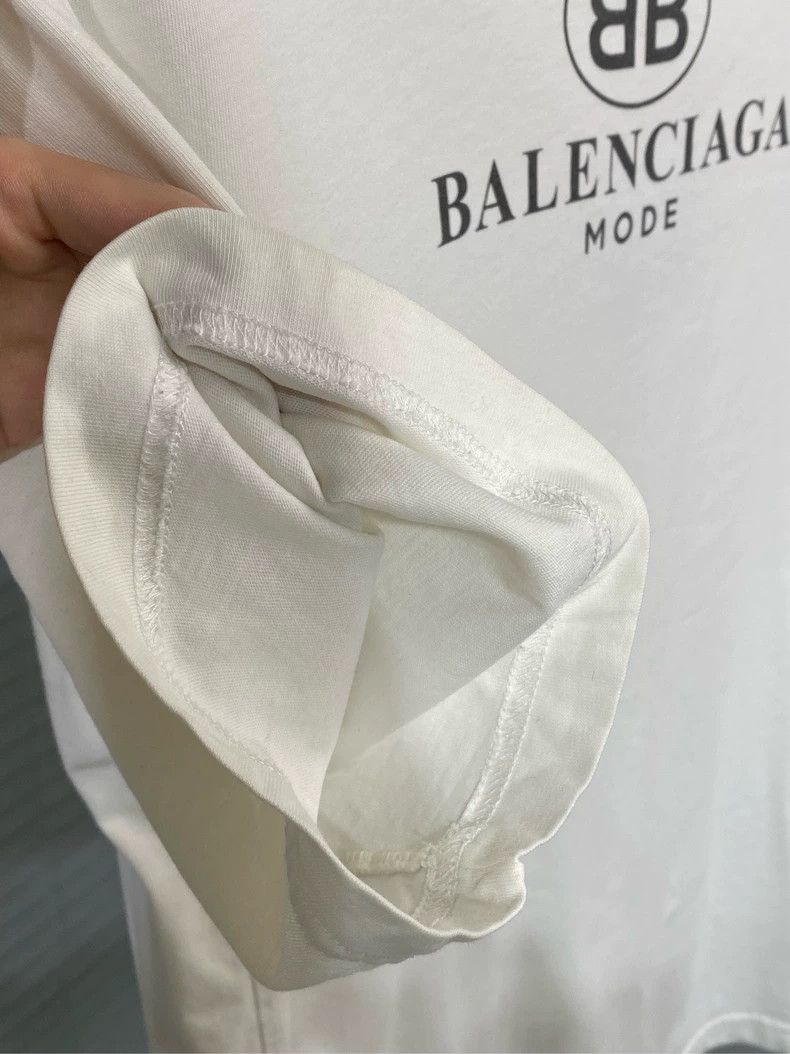 Balenciaga Balenciaga Double B printed logo short sleeves 2503-Nextarr Size US XS / EU 42 / 0 - 5 Thumbnail
