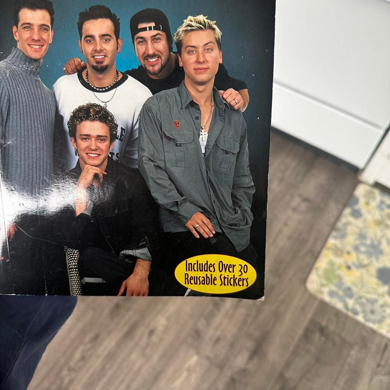 Band Tees × Vintage Vintage 2001 Y2K *NSYNC Collectible Sticker Book Magazine Size ONE SIZE - 8 Thumbnail