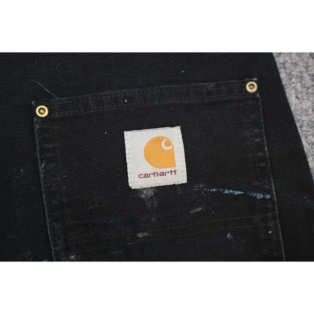 Carhartt Vintage Carhartt B01 Black Canvas Double Knee Work Pants Size US 28 / EU 44 - 4 Thumbnail