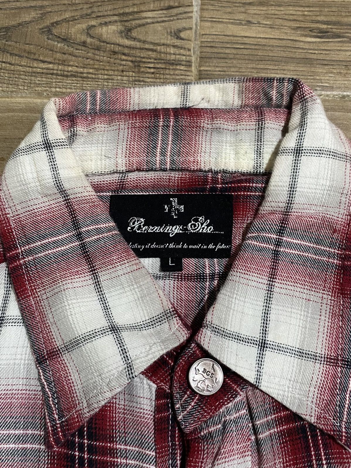 Japanese Brand × Vintage BERNINGS SHO BONDAGE SHIRT Size US L / EU 52-54 / 3 - 7 Thumbnail