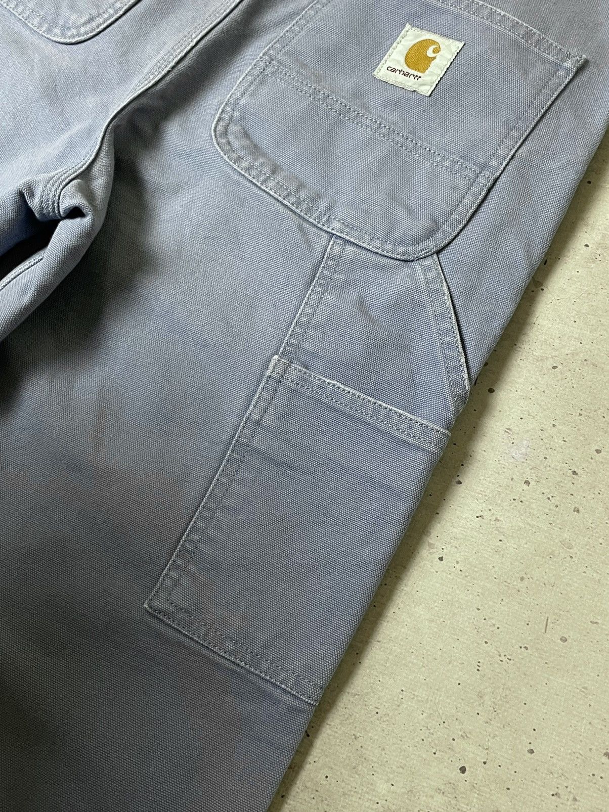 Carhartt Vintage Carhartt Carpenter Pants Dungaree Fit Work Blue Size US 28 / EU 44 - 5 Thumbnail