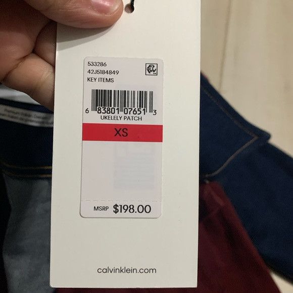 Calvin Klein Ukulele Patch Denim Jacket