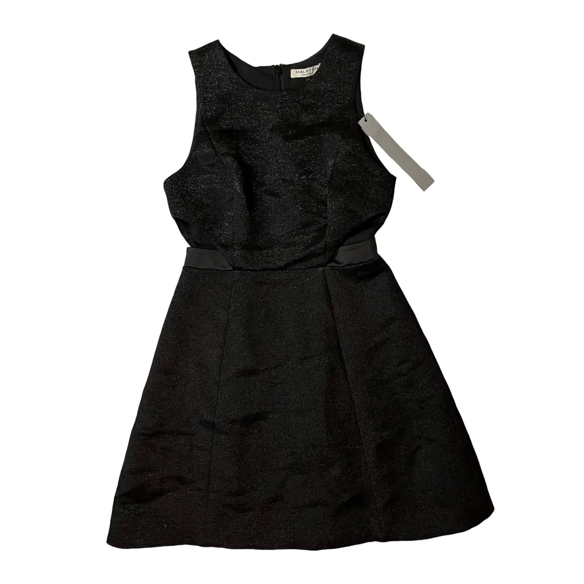 Halston Heritage $475 NWT Halston Heritage 4 Mini Dress Cut Out Fit & Flare B Size S / US 4 / IT 40 - 2 Thumbnail