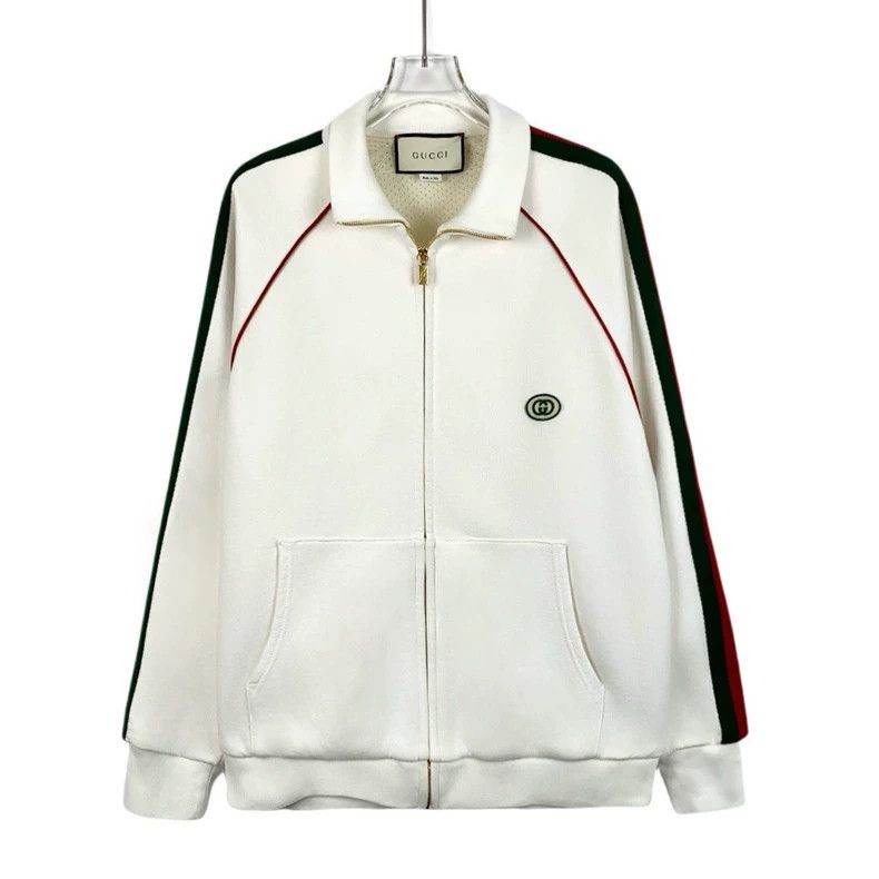 Gucci Gucci Logo Embroidered Zip Jacket-dmc Size US XS / EU 42 / 0 - 1 Thumbnail
