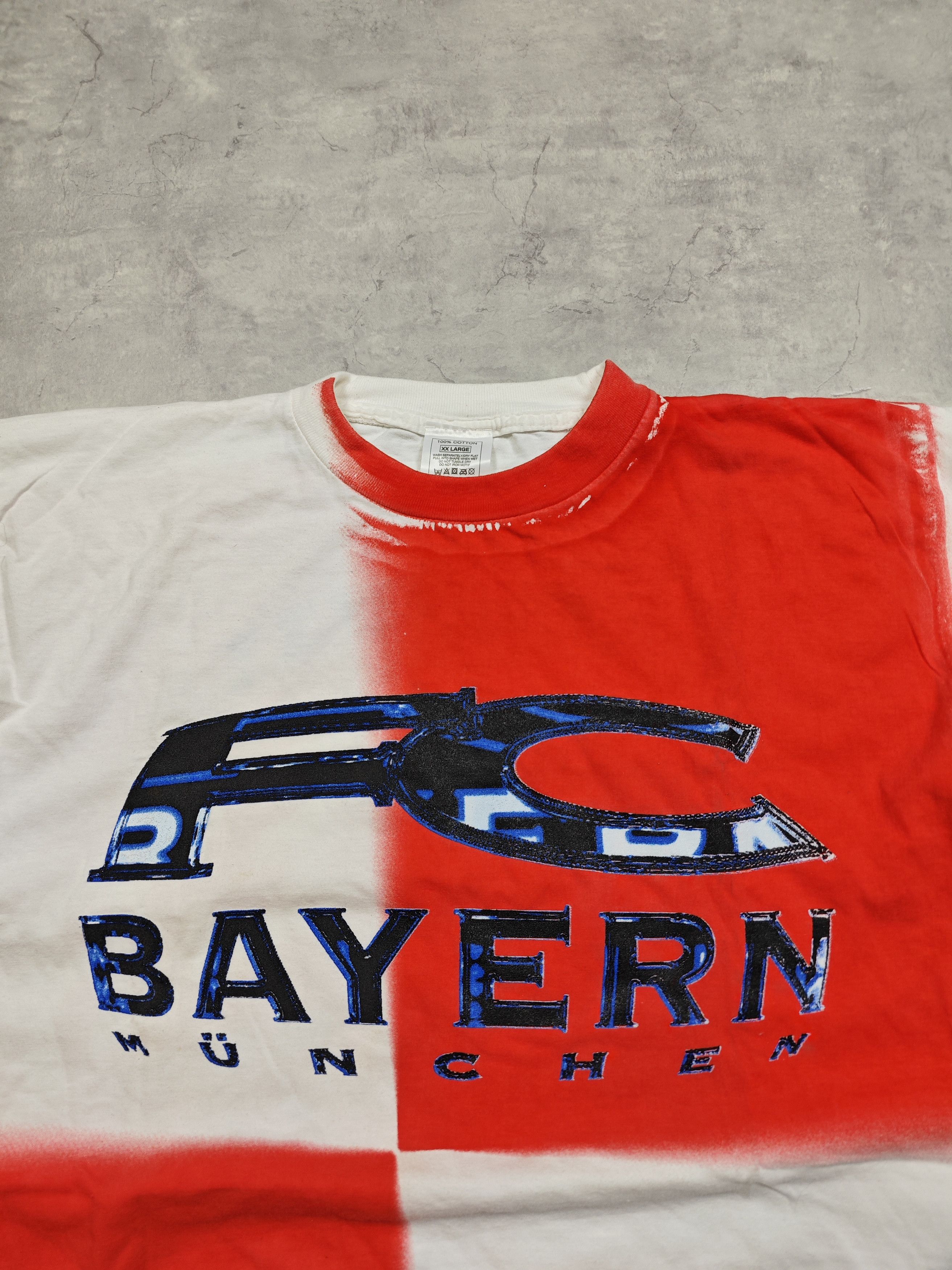 Vintage Bayern Munchen Vintage Rare T Shirt Size US XL / EU 56 / 4 - 2 Thumbnail