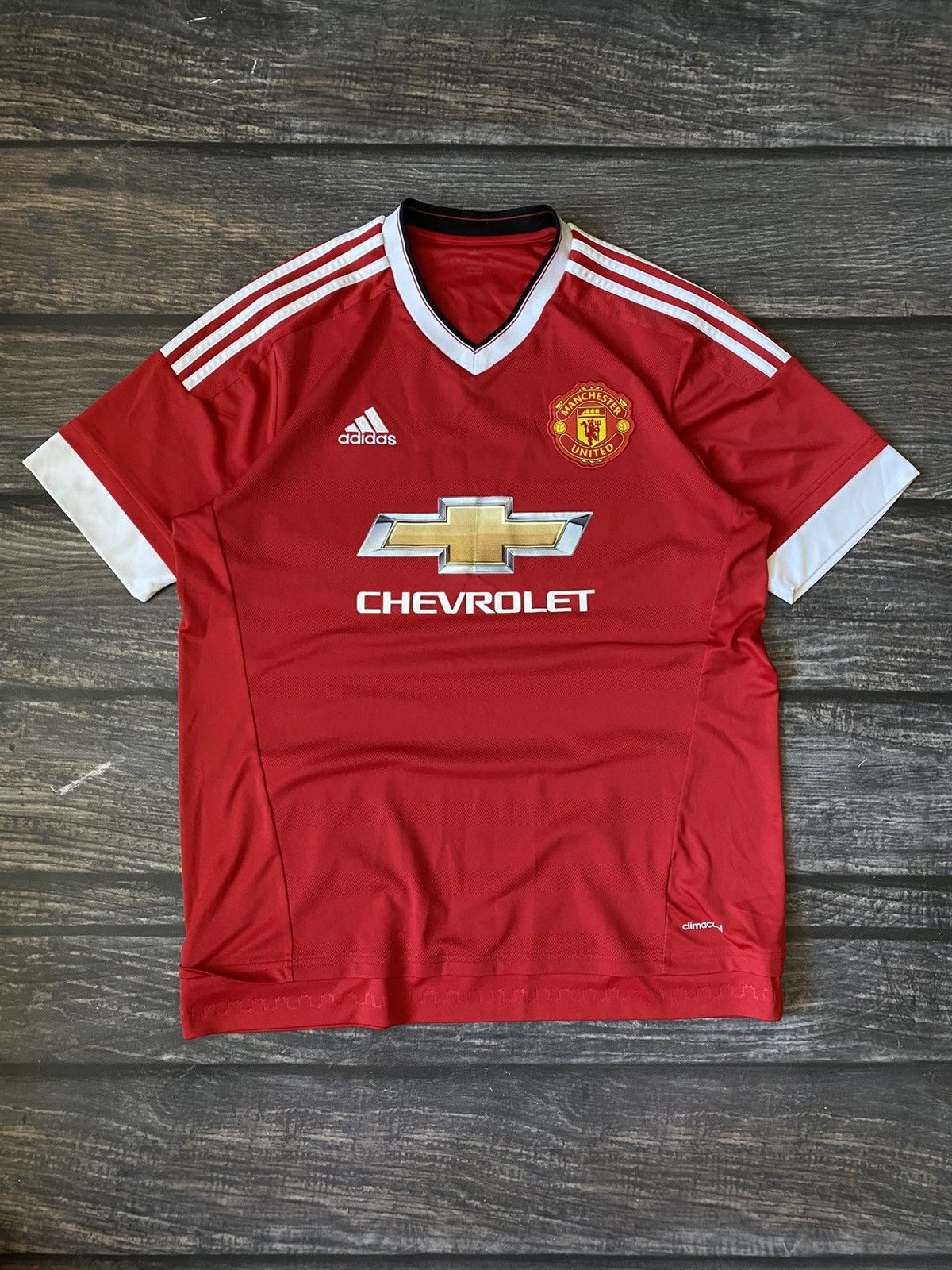 Adidas Adidas Manchester United Player Home Jersey Shirt Size US L / EU 52-54 / 3 - 1 Thumbnail
