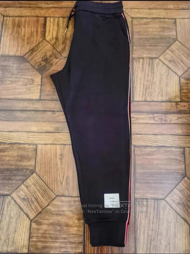 Thom Browne Thom Browne size 5 Sport Sweatpants - Baby Blue Size US 32 / EU 48 - 2 Thumbnail