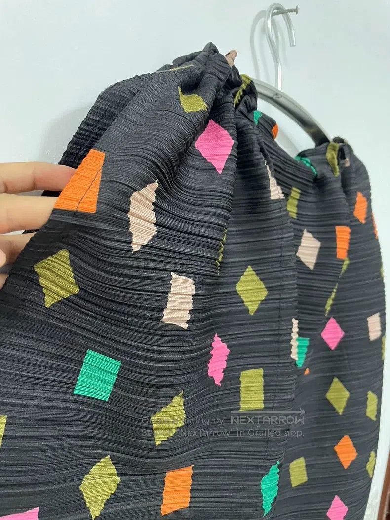 Issey Miyake Issey Miyake size:3 Main Line Disc Skirt Size 22" - 3 Thumbnail