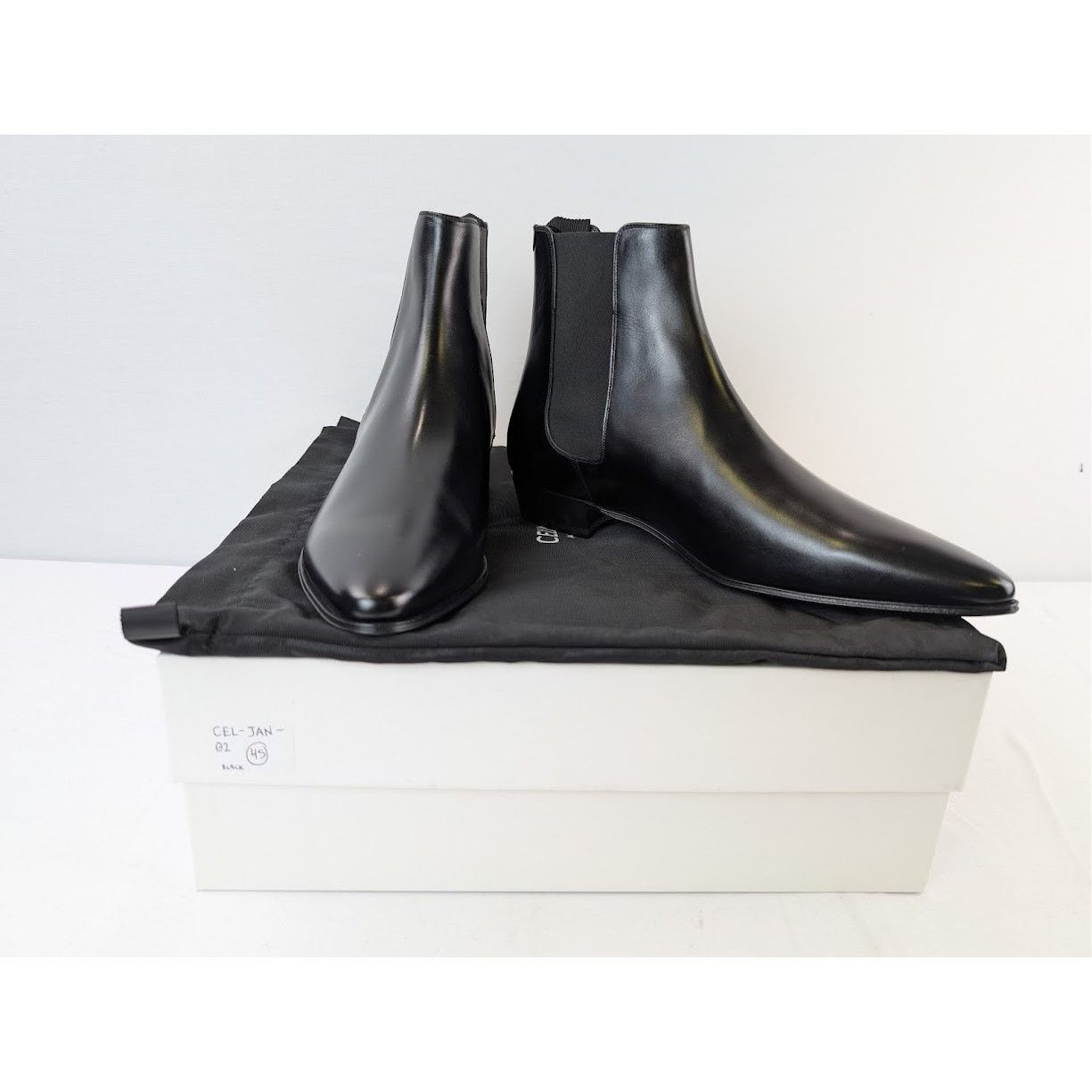 Celine o1rshd1 Boots in Black Size US 12 / EU 45 - 15 Thumbnail