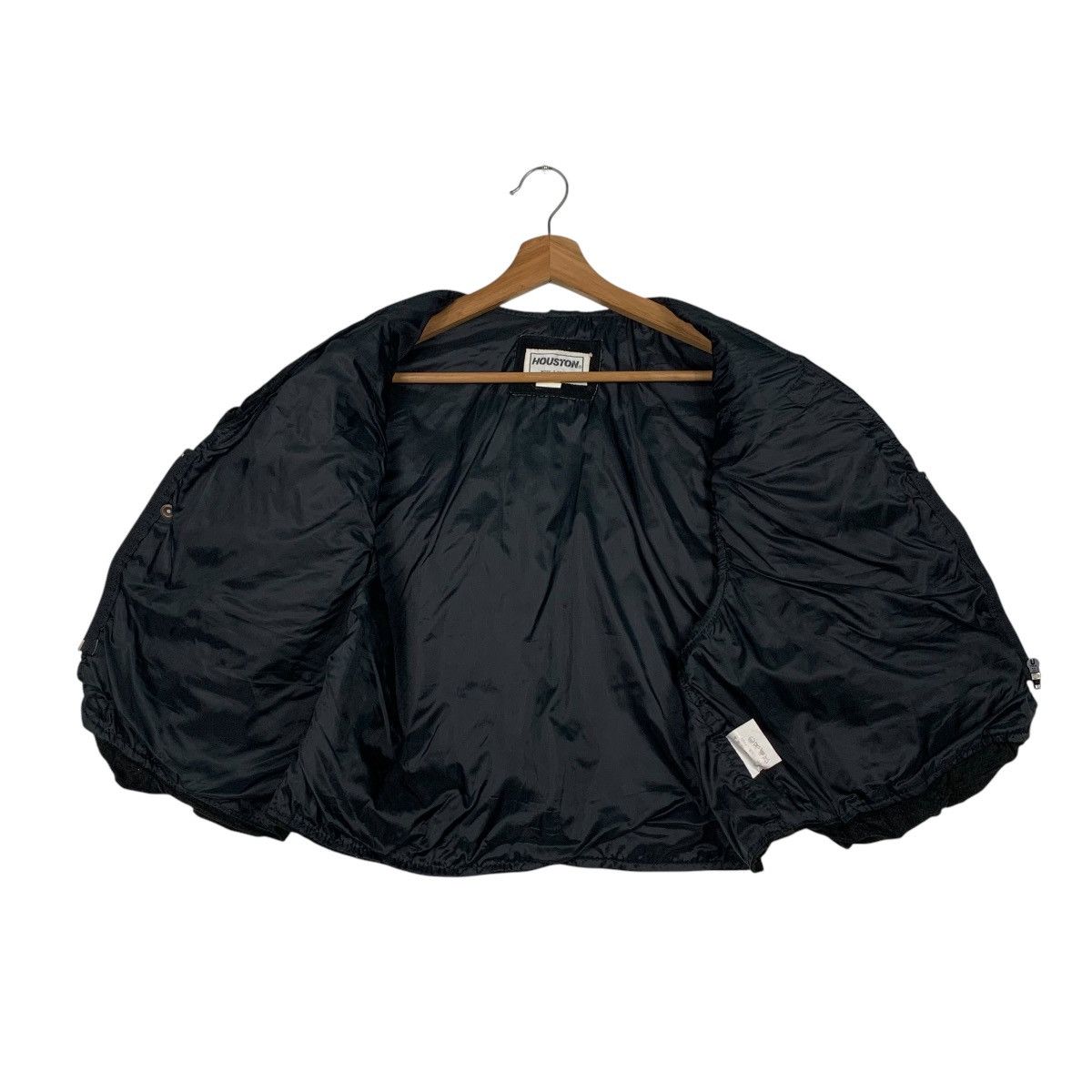 Japanese Brand 90’s HOUSTON Tactical Suede Leather Vest #2298-C102 Size US L / EU 52-54 / 3 - 11 Thumbnail