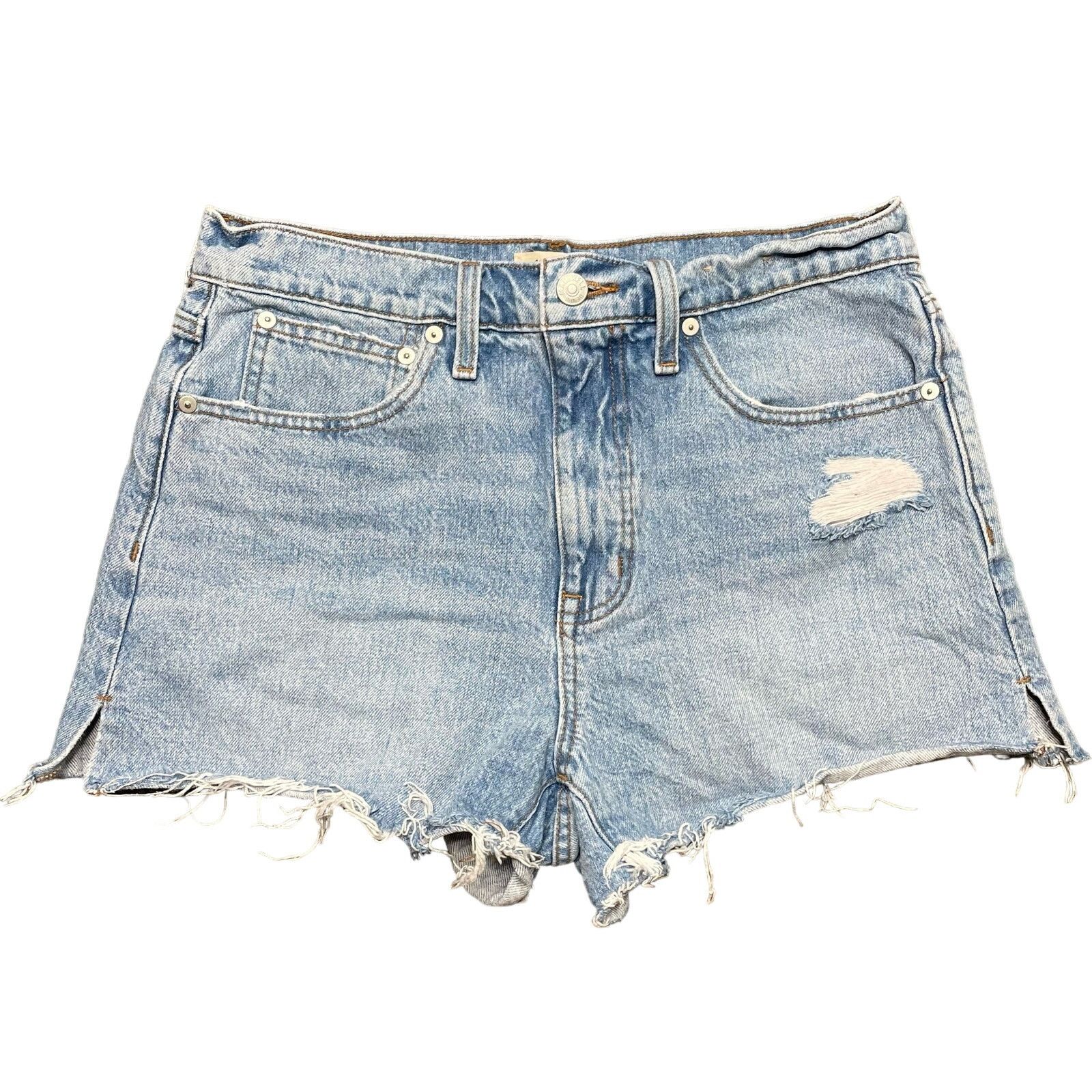 Madewell Madewell Relaxed Denim Shorts Size 27" / US 4 / IT 40 - 2 Thumbnail