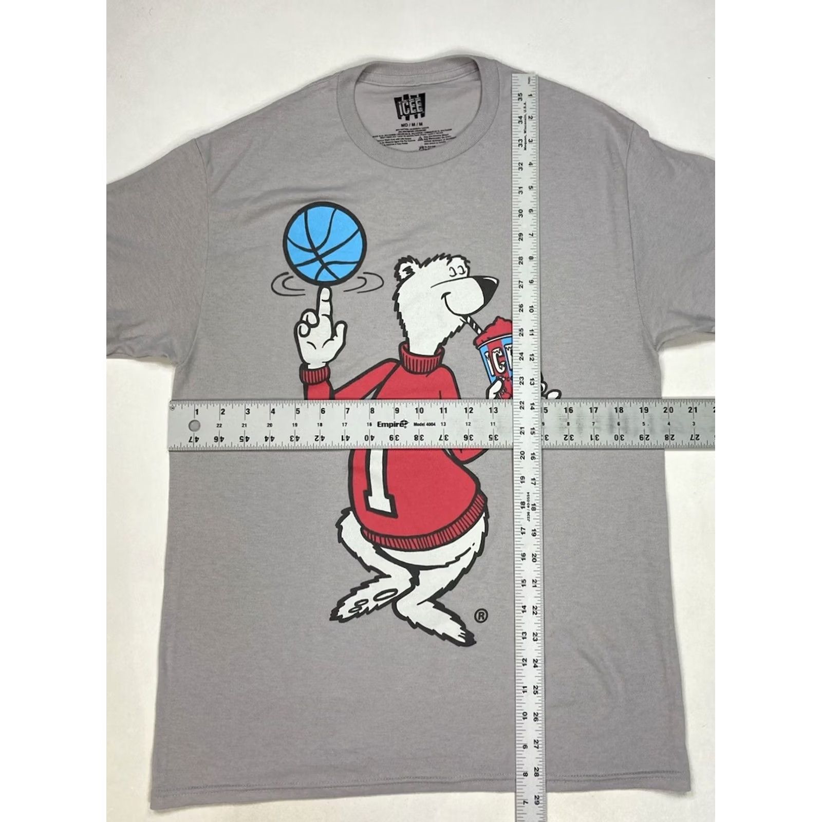 Vintage Icee Company Icee Graphic T-shirt Men Medium Gray Short Sleeve Frozen Beverage Size US M / EU 48-50 / 2 - 5 Thumbnail