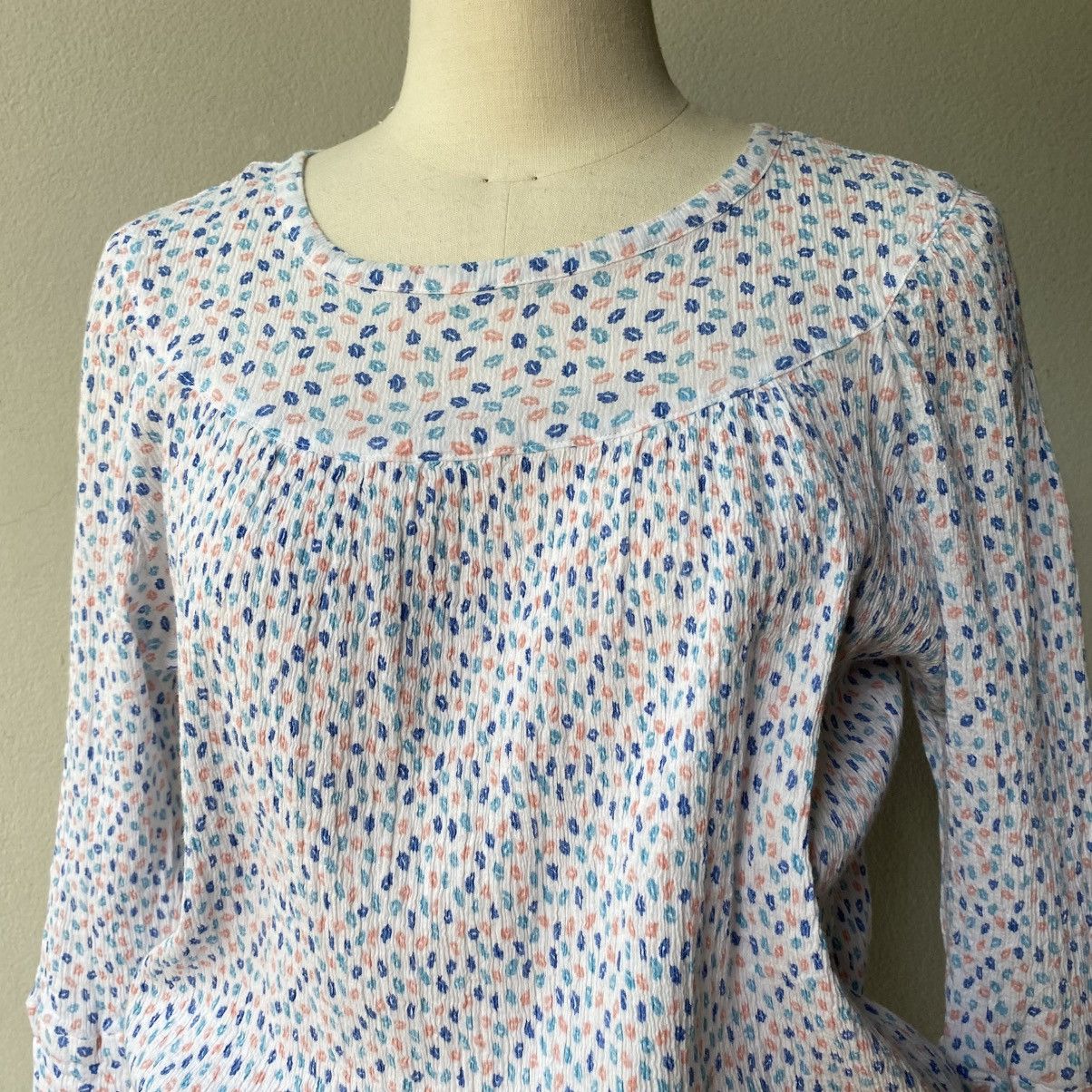 Tsumori Chisato TSUMORI CHISATO Pastel Petals Tie-Hem Blouse Size XS / US 0-2 / IT 36-38 - 21 Thumbnail