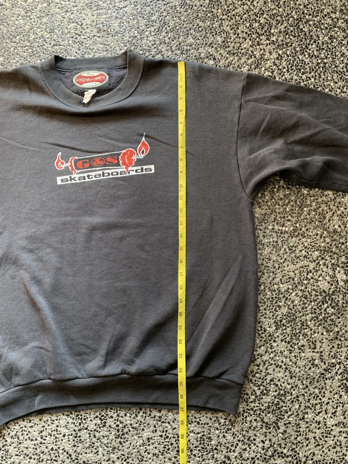 Vintage Vintage 90s G&S Gordon And Smith Skateboards Sweatshirt Size US L / EU 52-54 / 3 - 9 Thumbnail