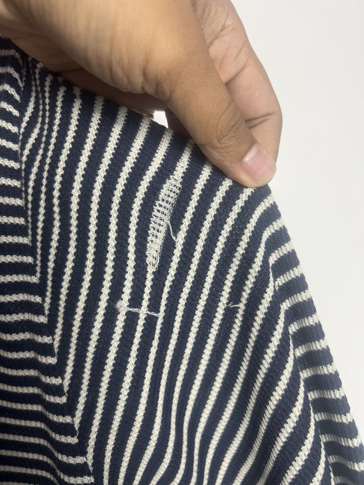 Undercover × Uniqlo Uniqlo Undercover "UU" Striped Long Sleeve T-shirt Size US L / EU 52-54 / 3 - 8 Thumbnail
