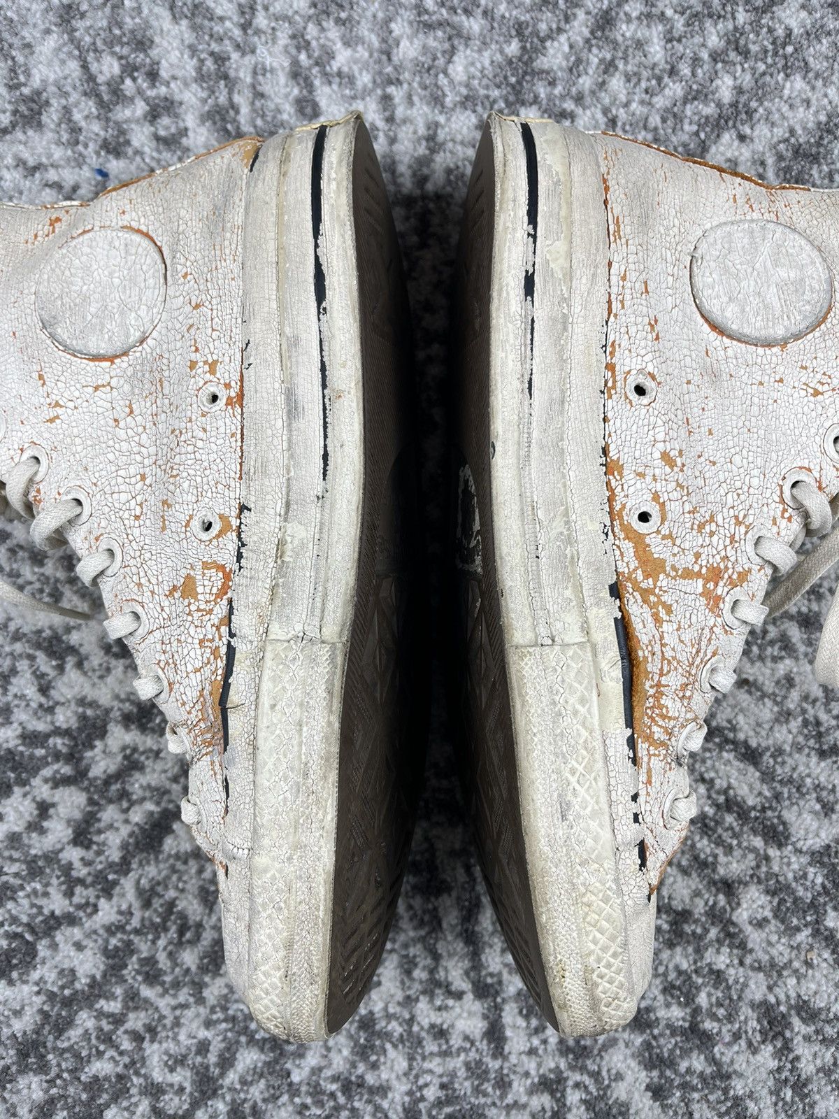 Converse × Maison Margiela Maison Margiela Painted Converse Chuck Taylor All Star Hi Size US 8 / EU 41 - 6 Thumbnail