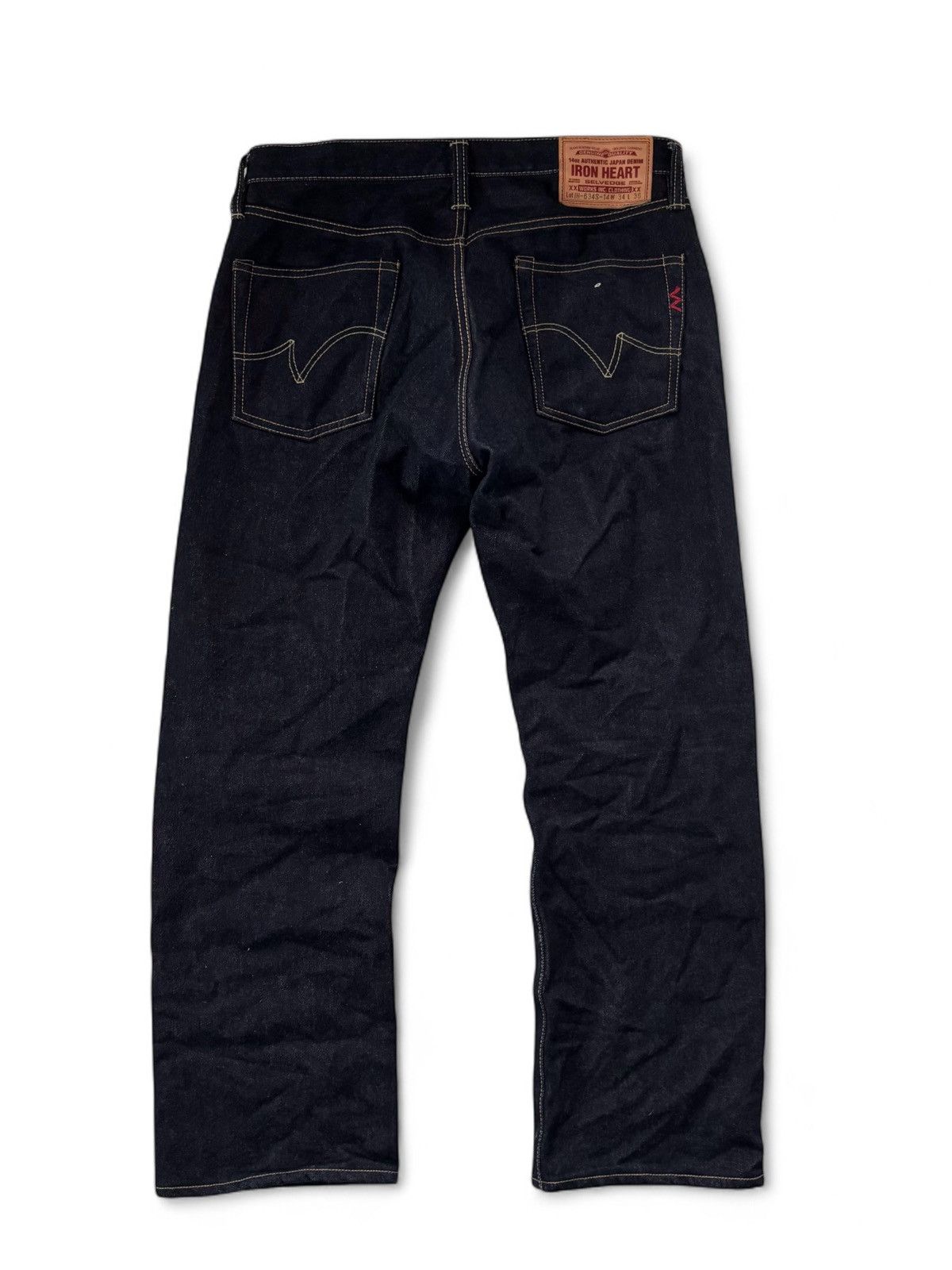Iron Heart Iron Heart Selvedge Raw Denim Jeans Size US 34 / EU 50 - 1 Thumbnail