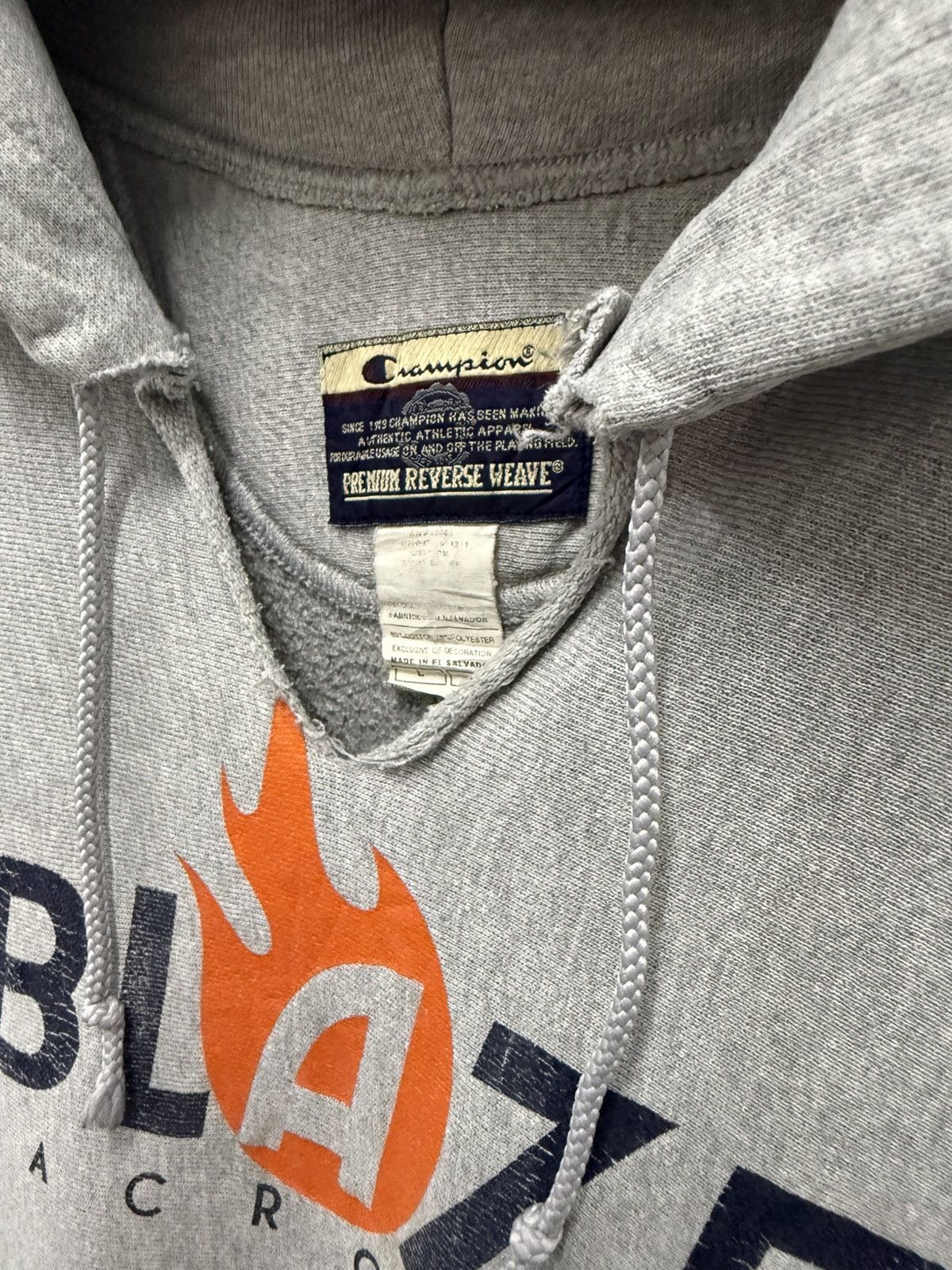 Champion 🔥 Champion BLAZE Lacrosse Reverse Weave Distressed hood - M Size US L / EU 52-54 / 3 - 4 Thumbnail