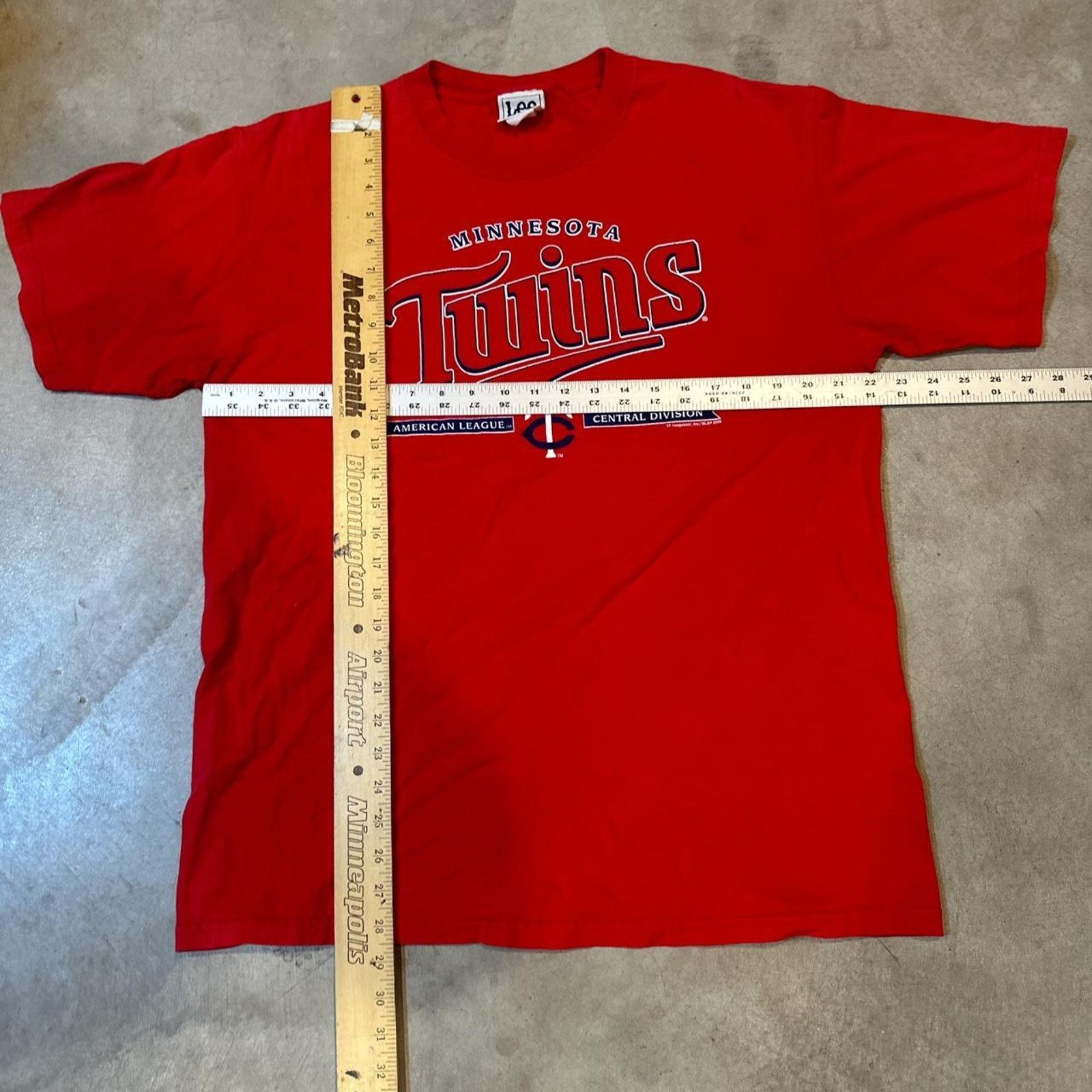 Lee Y2K 2004 Lee Sport MLB Minnesota Twins Baseball Shirt Size L Size US L / EU 52-54 / 3 - 6 Thumbnail