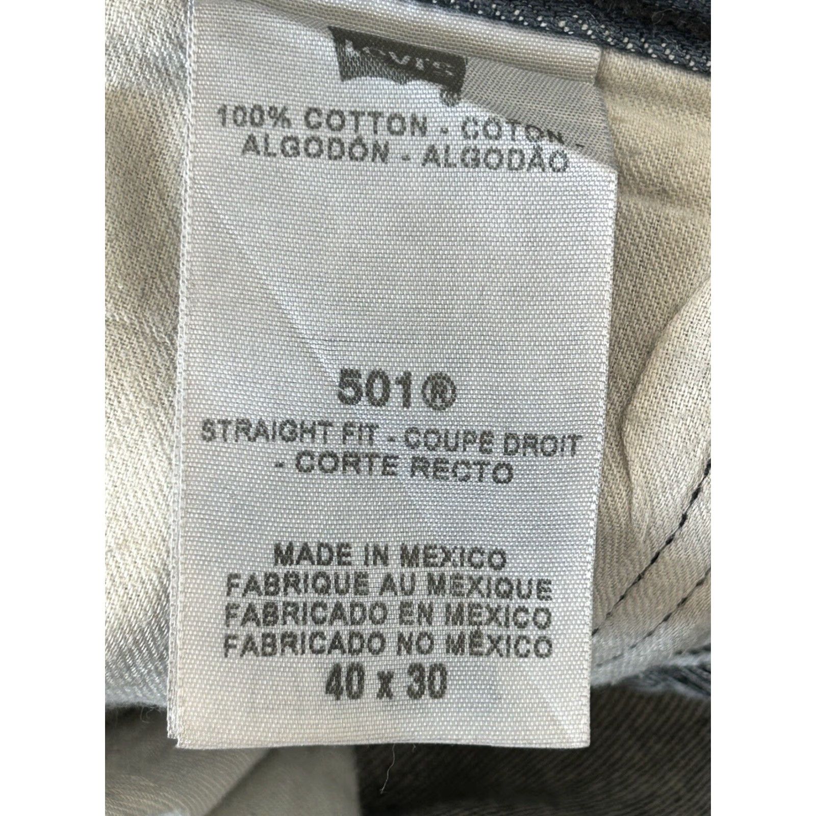 Levi's VINTAGE Levi's 501XX Jeans Men's Regular 40 x 30 Denim Blue Button Fly 5-Pocket Straight USA Classic Size US 40 / EU 56 - 3 Thumbnail