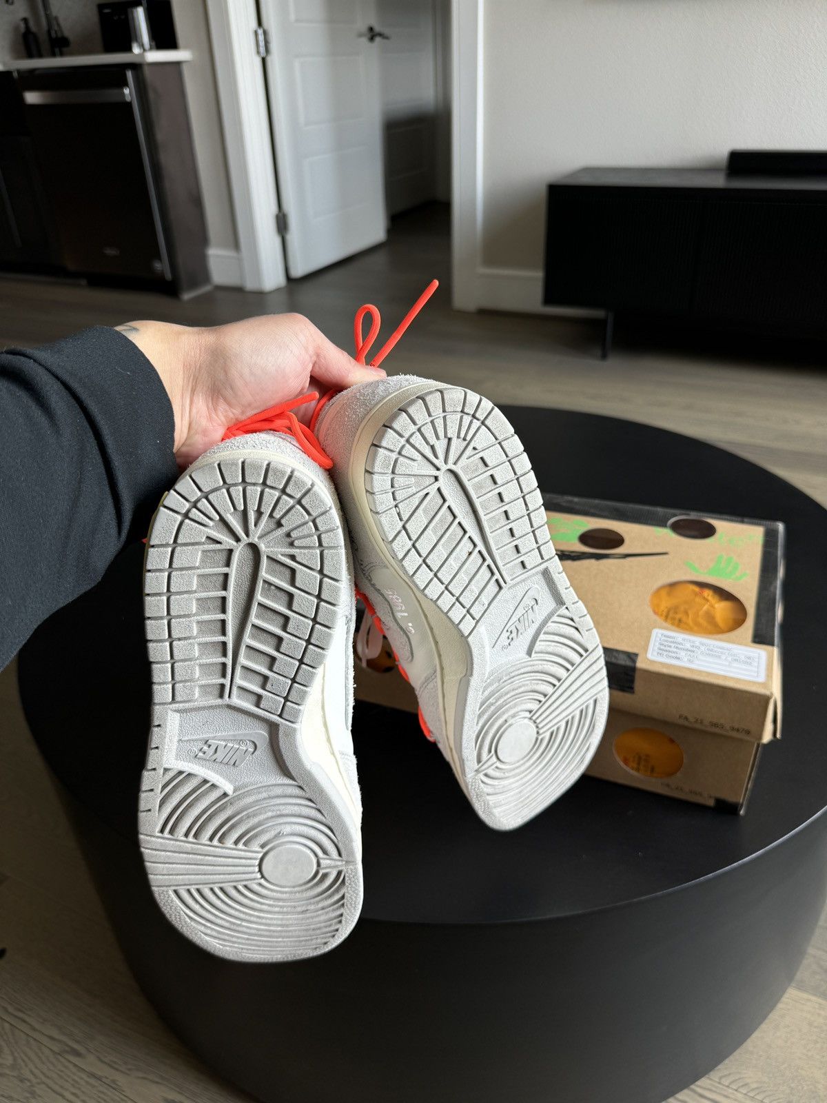 Nike × Off-White Off White Nike Dunk Lot 11 Size US 11 / EU 44 - 5 Thumbnail
