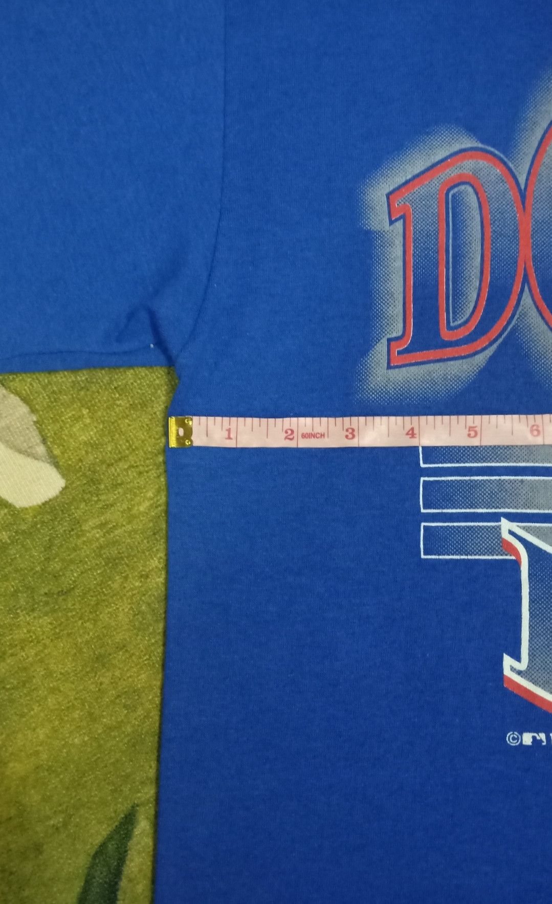 MLB × Vintage Vintage 90s MLB Los Angeles Dodgers T-shirt Size US L / EU 52-54 / 3 - 18 Thumbnail