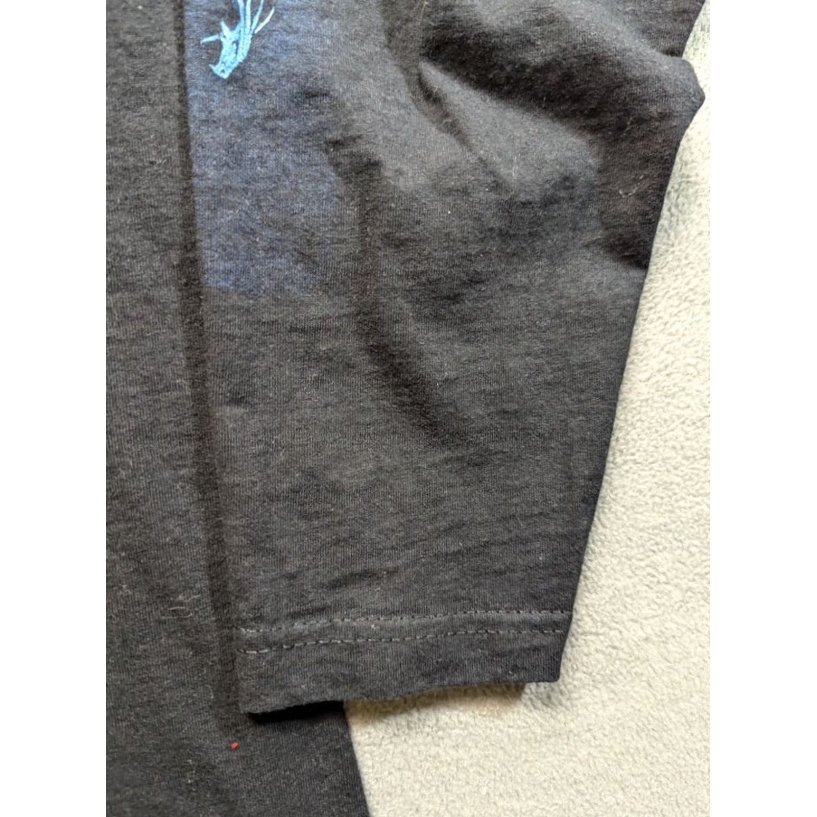 Fruit Of The Loom Saxon World tour 2009 Fruit of the Loom Long Sleeve Shirt Black Mens Size L Size US L / EU 52-54 / 3 - 6 Thumbnail