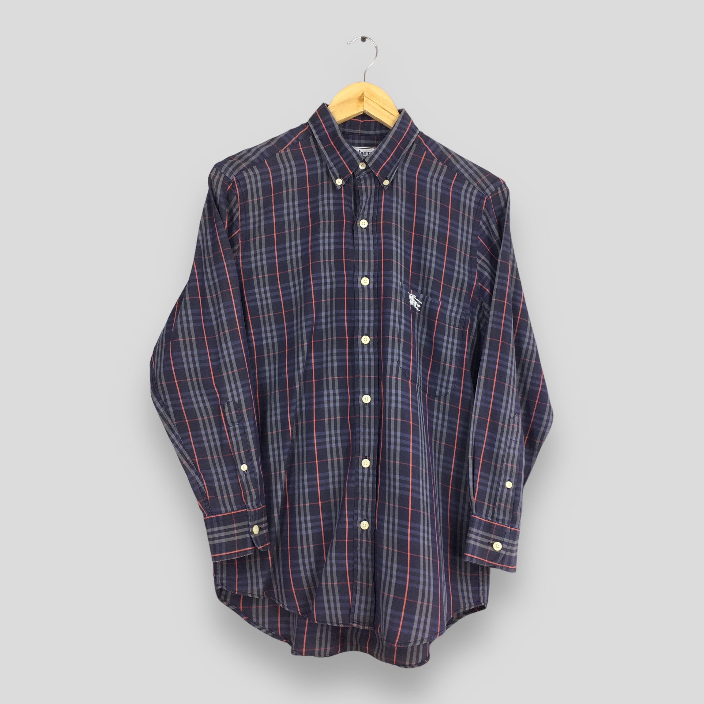 Burberry Vintage Burberrys Nova Check Shirt Small Size US S / EU 44-46 / 1 - 1 Thumbnail