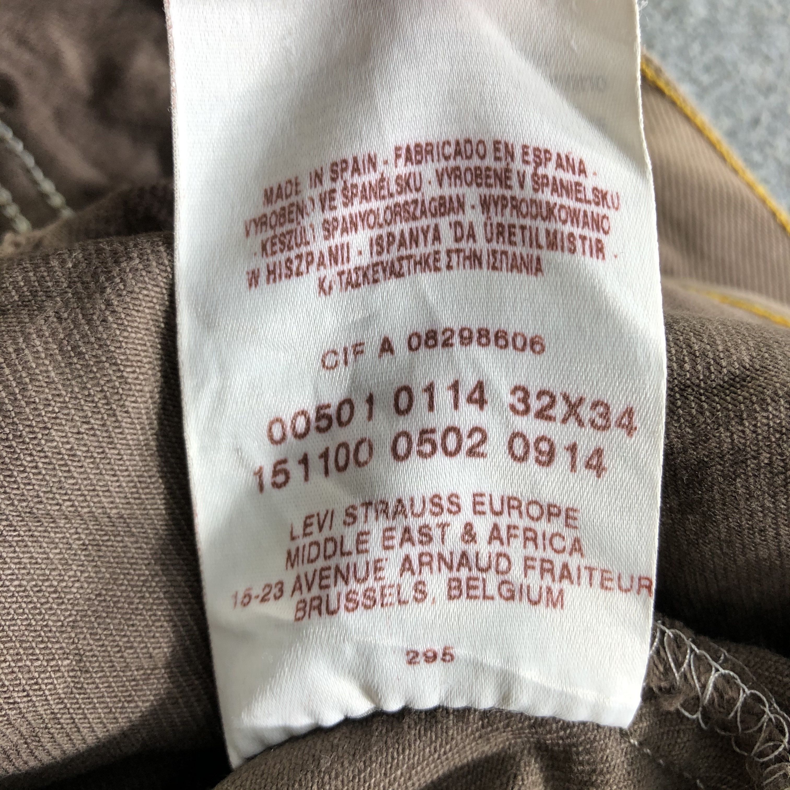 Levi's Vintage Levis 501 Jeans-J3585 Size US 32 / EU 48 - 14 Thumbnail