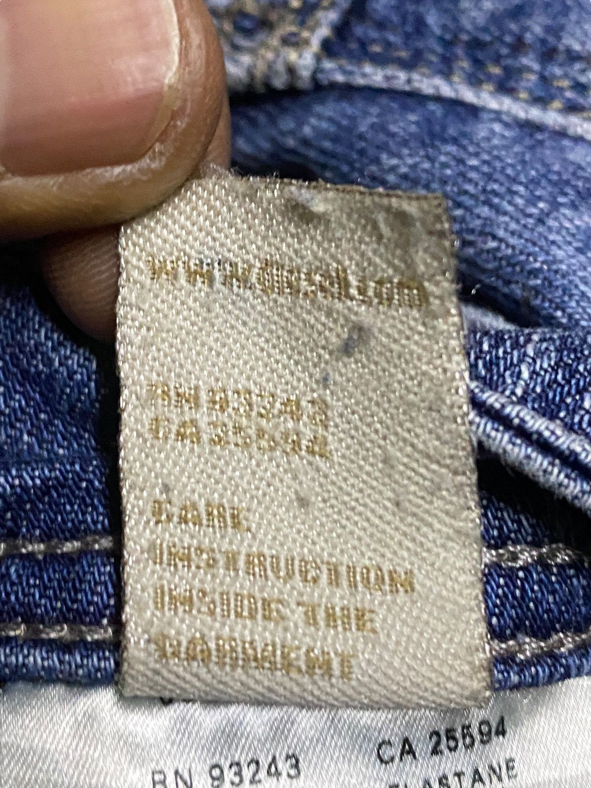 Diesel Vintage Diesel Thanaz Faded Wash Distressed Skinny Jeans Size US 34 / EU 50 - 17 Thumbnail