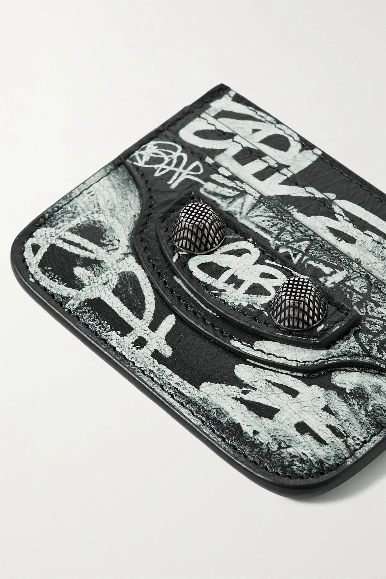 Balenciaga o1bcso1str1124 Size: OS / Le Cagole Card Holder Graffiti Size ONE SIZE - 2 Thumbnail