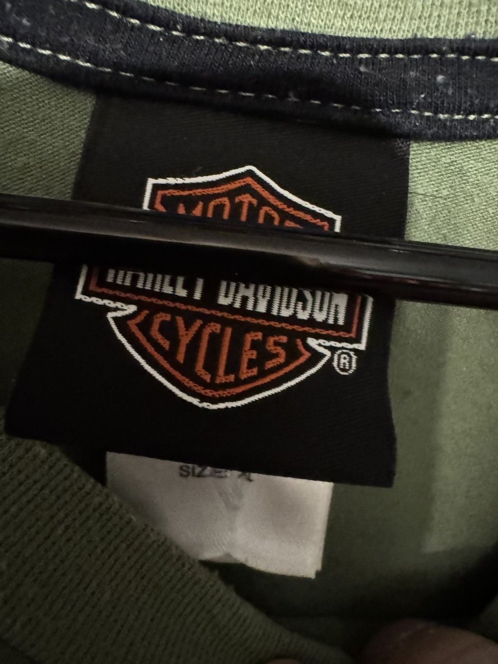 Harley Davidson Harley-Davidson TShirt Seattle Men Sz XL Green Marysville WA Size US XL / EU 56 / 4 - 4 Thumbnail