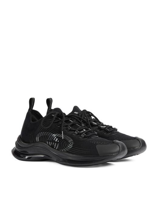 Gucci Men's Run Sneaker in black