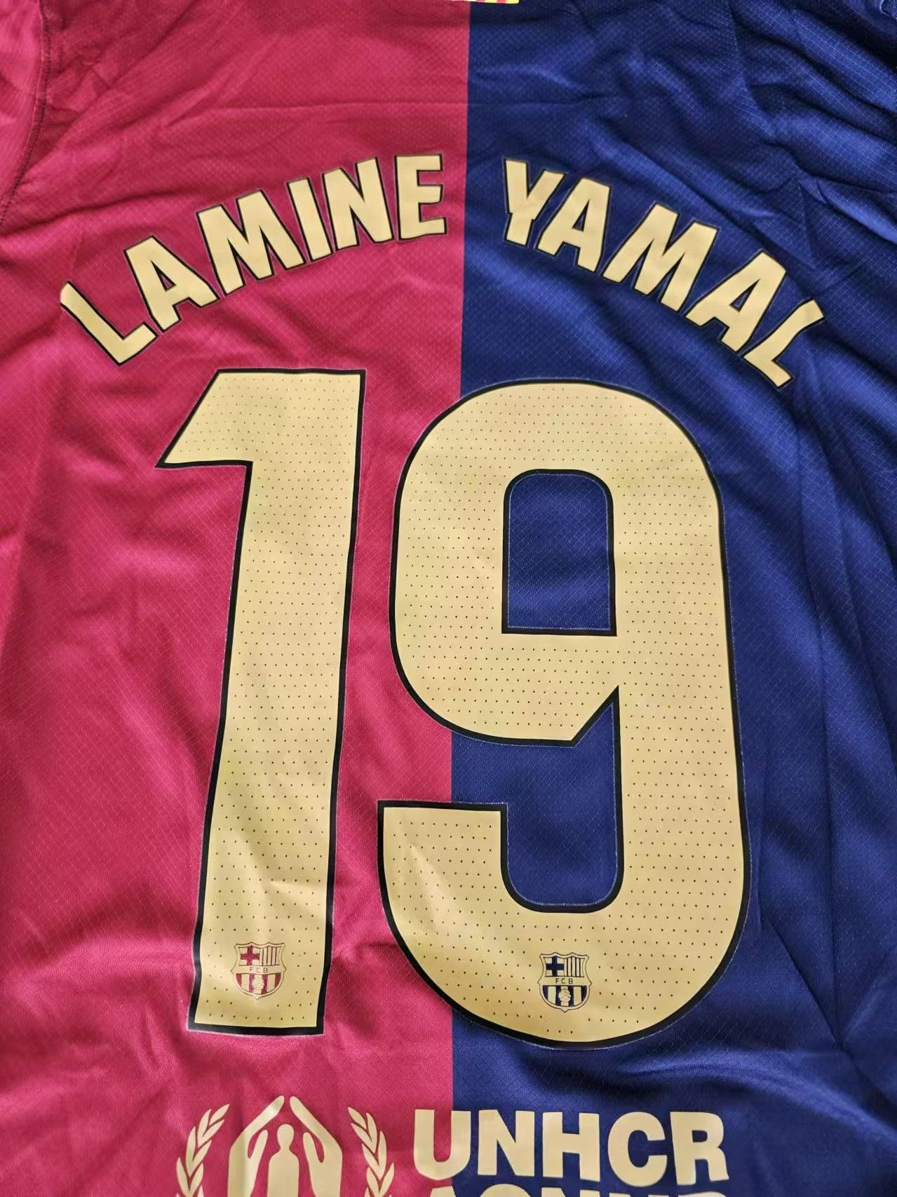 Fifa World Cup #19 Lamine Yamal Jersey 2024 2025 Barcelona | Grailed