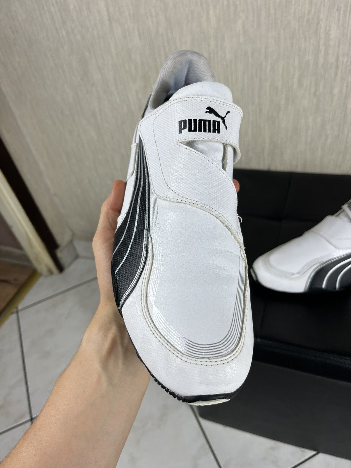 Puma Vintage Puma speed cat velcro y2k sneakers shoes retro logo Size US 11 / EU 44 - 6 Thumbnail