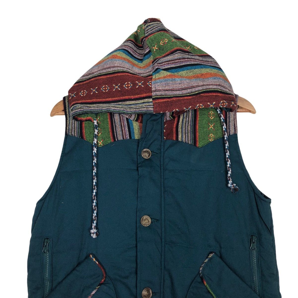 Japanese Brand 📌Vintage Vest Chimayo Design Navajo Power To The People Size US M / EU 48-50 / 2 - 4 Thumbnail