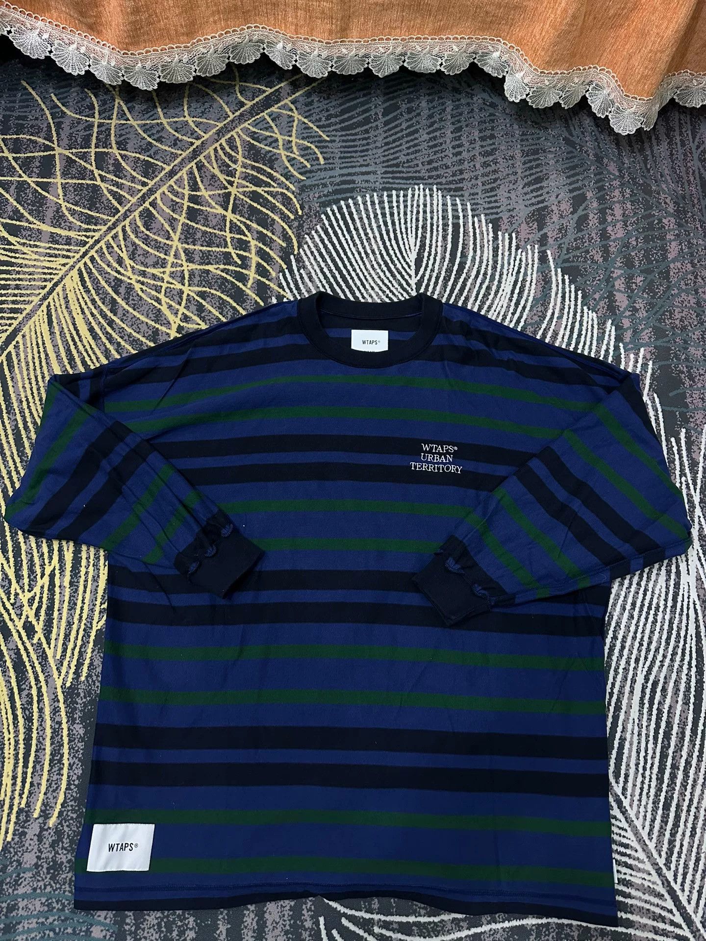 Wtaps Wtaps Striped Long Sleeve Tee Size US M / EU 48-50 / 2 - 1 Thumbnail