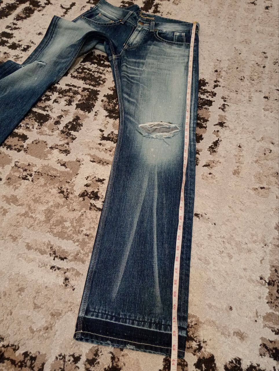 Vanquish Vintage Vanquish Gold Japan Distressed Jeans Size US 34 / EU 50 - 16 Thumbnail