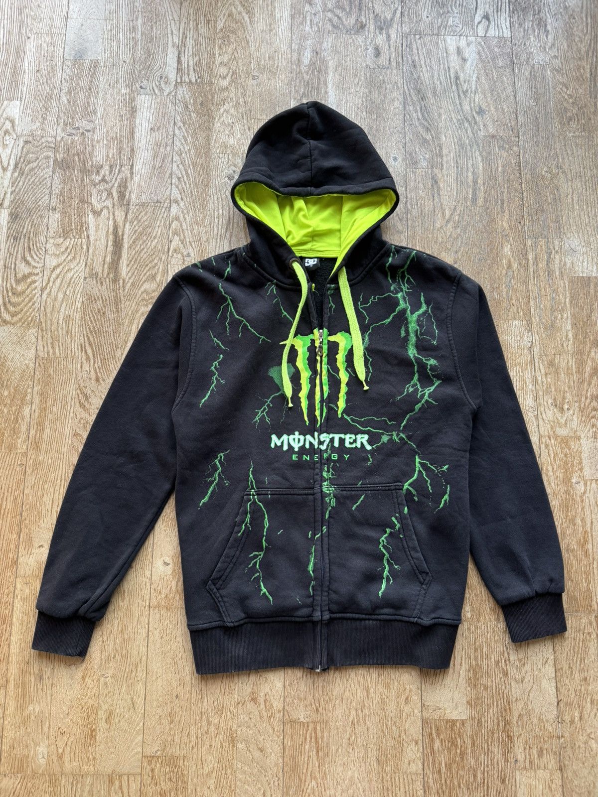 DC DC X MONSTER ENERGY RACING SK8 STREETWEAR ZIP HOODIE | Grailed