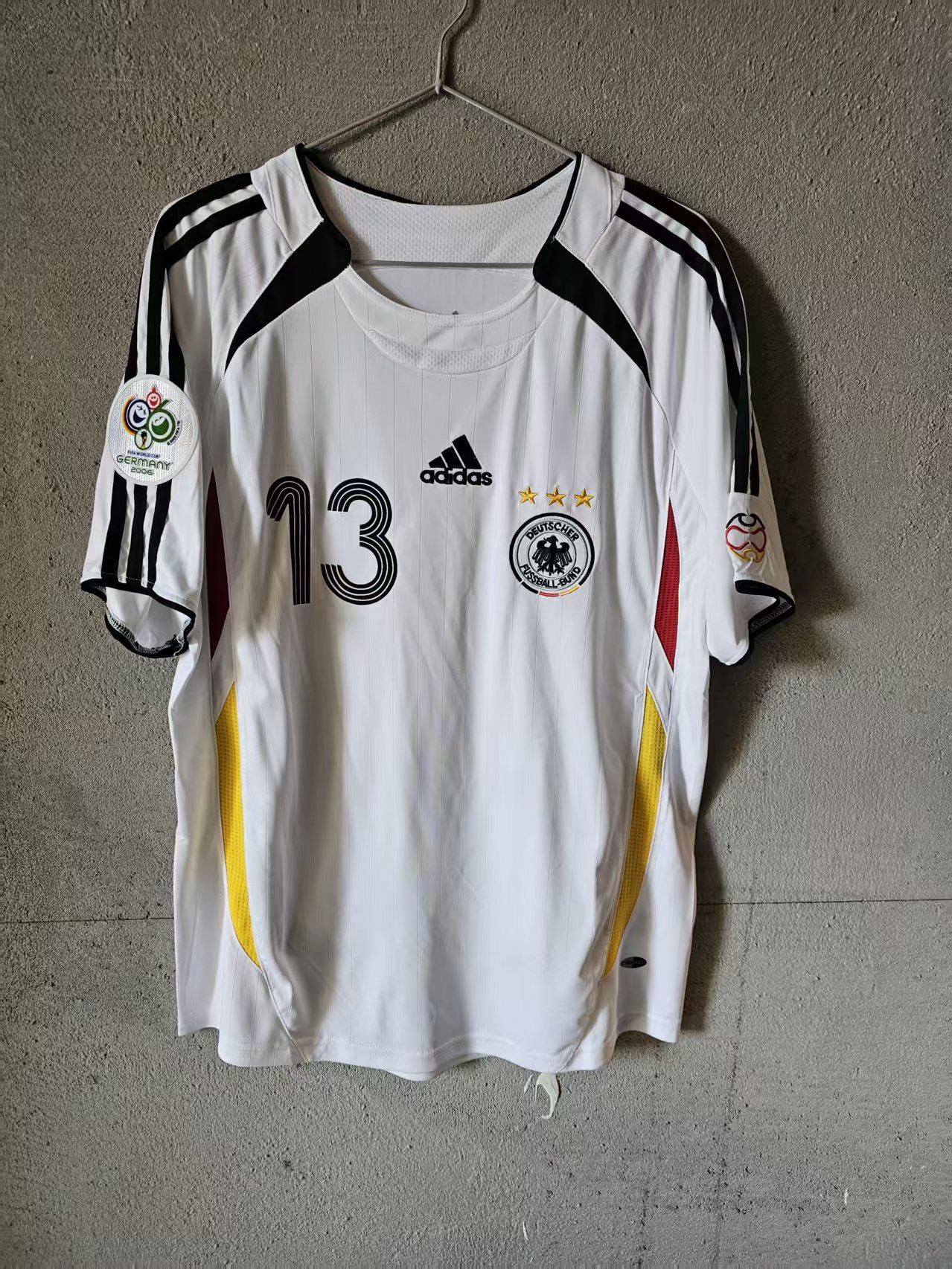 Other 2006 World Cup Germany #13 Michael Ballack Jersey Size US L / EU 52-54 / 3 - 2 Thumbnail