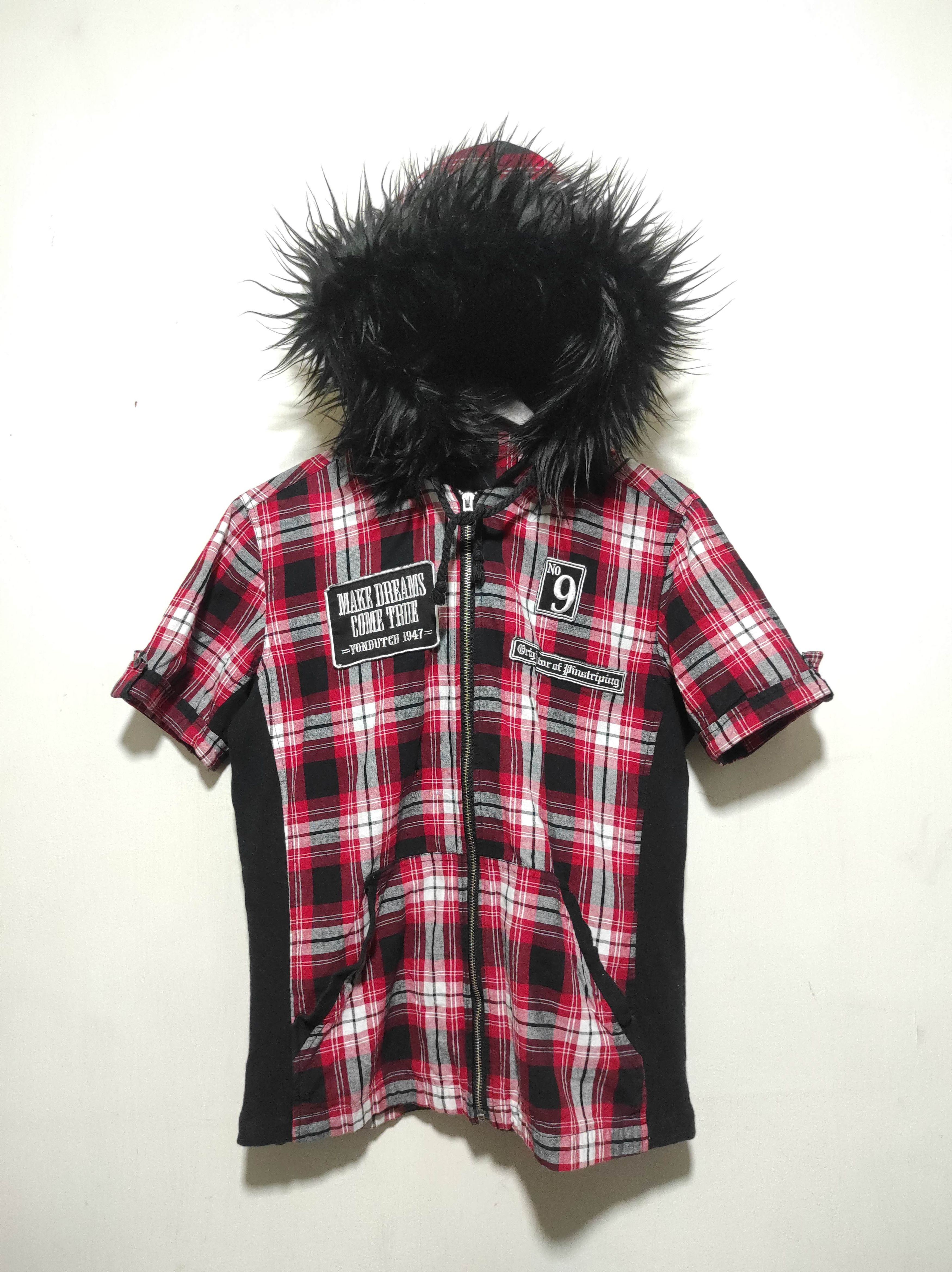 Von Dutch Von Dutch Zip Fur hoodie IfSixWasNine LGB style Size US M / EU 48-50 / 2 - 2 Thumbnail