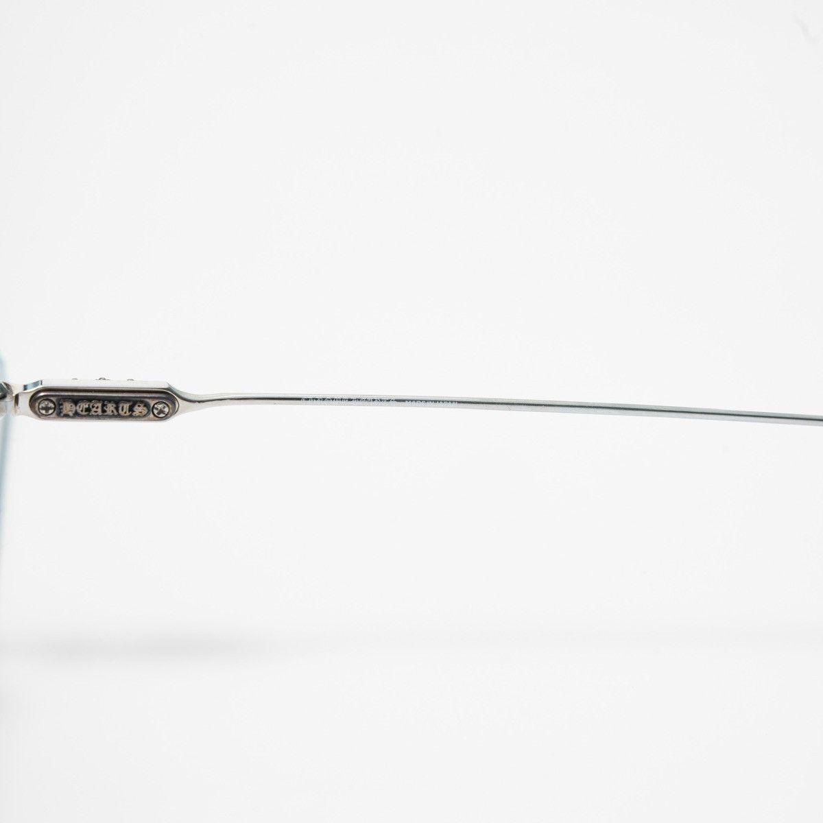 Chrome Hearts CHROME HEARTS SOFFFFFFFFERS I SHINY SILVER SUNGLASSES Size ONE SIZE - 4 Thumbnail